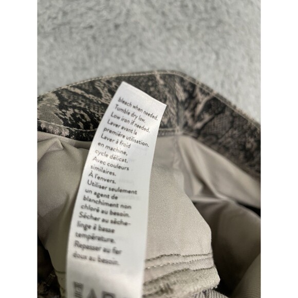 Spanx Women’s Small Jean-ish Ankle Leggings Taupe Snake Skin Tummy Control - Picture 7 of 11